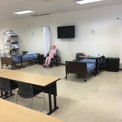 CNA Training & Testing Center - Clinical classroom and testing area.