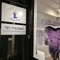 Psychic Crystal Art Gallery - Call for an appointment.