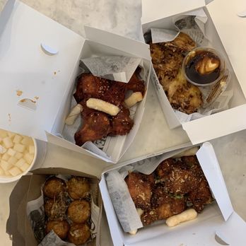 Todd - three boxes of food on a table - Japanese Near Me - Milwaukee, Wisconsin