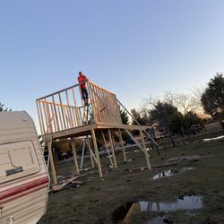 DFW Construction Works - New 2 store barn room on top and animals shelter under need