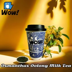 Wow Tea Drink - Osmanthus Oolong Milk Tea