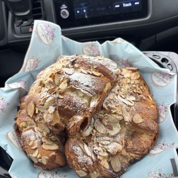 Roses and Berries Cafe - Almond croissant - Breakfast & Brunch Near Me - Dubuque, Iowa