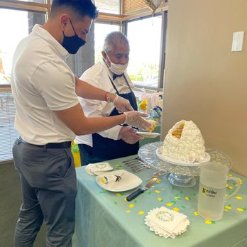 Willows Of Henderson - Wonderful job by Manny and Renee cutting the cake - American Near Me - Henderson, Nevada Willows Of Henderson - Wonderful job by Manny and Renee cutting the cake - American Near Me - Henderson, Nevada