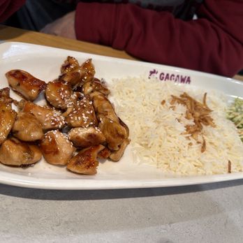 Gagawa - Teri & Yaki with rice and broccoli slaw - Mediterranean Near Me - McLean, Virginia