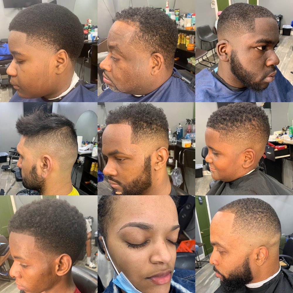 Sharpie's Barber Shop Logo