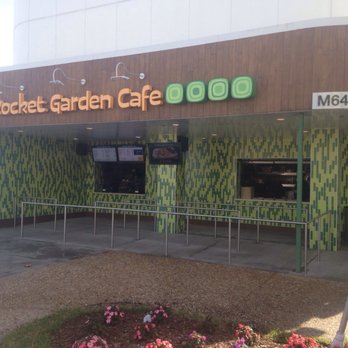 Rocket Garden - the front of the building - Cafes Near Me - Merritt Island, Florida