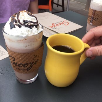 Snooze, an A.M. Eatery - Hot chocolate and coffee - Breakfast & Brunch Near Me - Westminster, Colorado