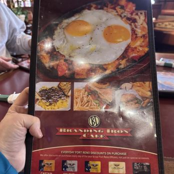 Branding Iron Cafe - Menu cover - Mexican Near Me - Reno, Nevada