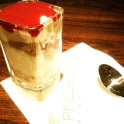 P.F. Chang's - Mini raspberry cheesecake