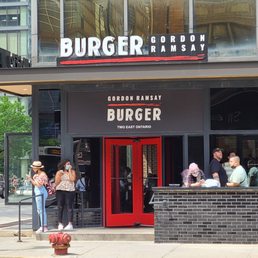 Exterior outside entrance of Gordon Ramsay - Lunch Gordon Ramsey opened 7 months ago. December 2021 - Chicago, Illinois Exterior outside entrance of Gordon Ramsay - Lunch Gordon Ramsey opened 7 months ago. December 2021 - Chicago, Illinois