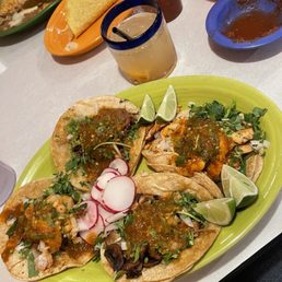 Street tacos & a Paloma with Patron Street tacos & a Paloma with Patron