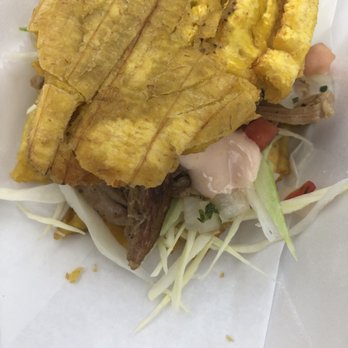 Tostones - Pork sliders- soooo good! - Food Trucks Near Me - Tampa, Florida Tostones - Pork sliders- soooo good! - Food Trucks Near Me - Tampa, Florida
