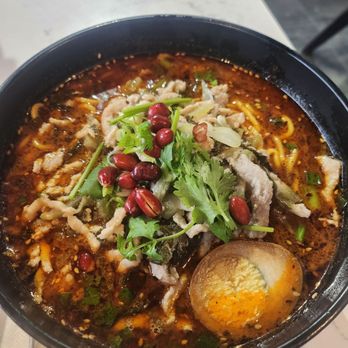 Meet Noodles - Shredded pork with cabbage noodle soup - Noodles Near Me - Mississauga, Ontario Meet Noodles - Shredded pork with cabbage noodle soup - Noodles Near Me - Mississauga, Ontario