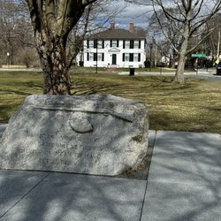 Liberty Tour - Monument on the green.