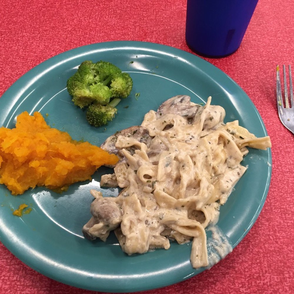 Chartwells Buzzards Bay - Been waiting for this mushroom pasta for weeks! So glad it's back on the menu! I can't get enough of this chef special! - New American Near Me - Buzzards Bay, Massachusetts