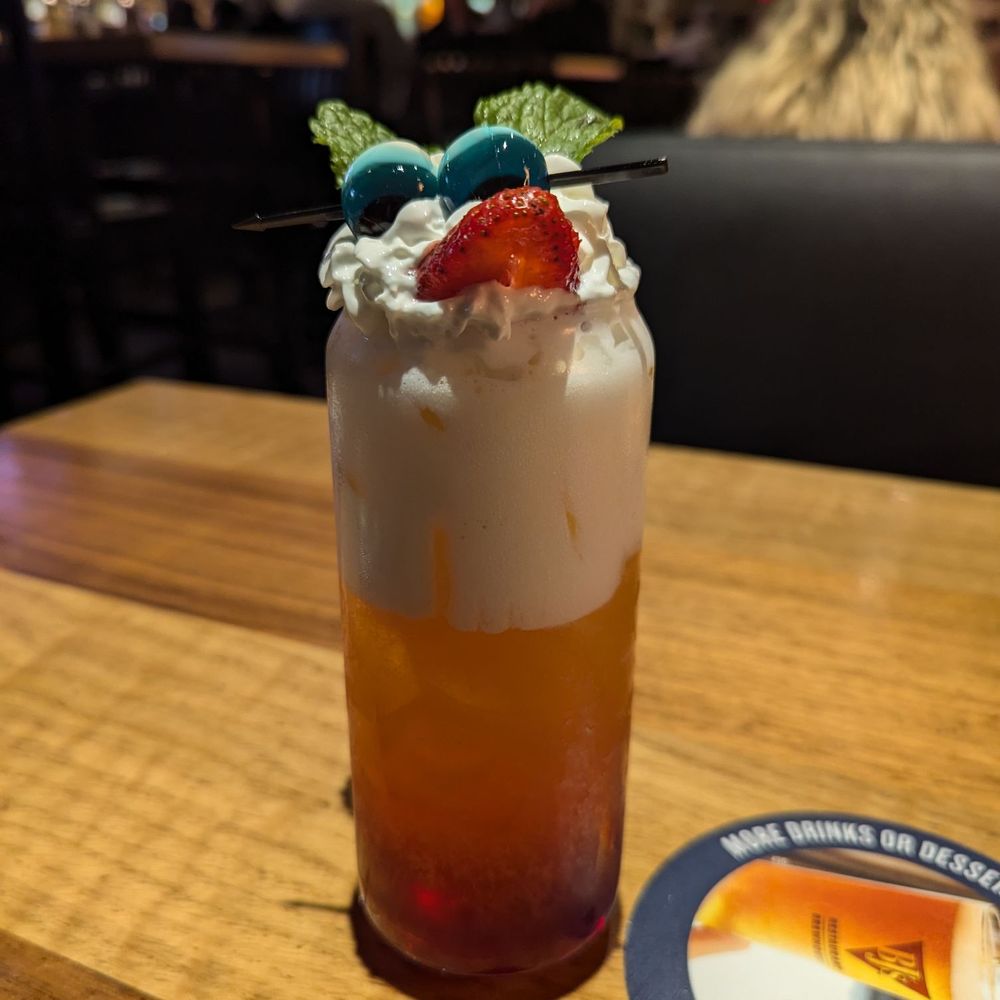 BJ's Restaurant & Brewhouse - A drink that wasn't worth the $ but it was definitely fun. - Pizza Near Me - Cerritos, California BJ's Restaurant & Brewhouse - A drink that wasn't worth the $ but it was definitely fun. - Pizza Near Me - Cerritos, California
