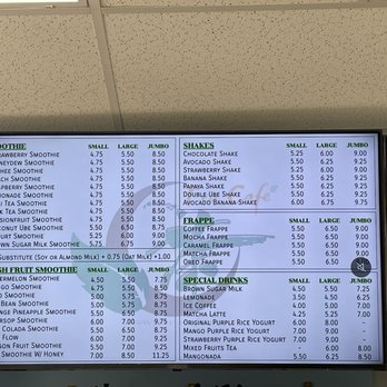 Tea Cafe - Menu board 2 - Bubble Tea Near Me - Hickam Field, Hawaii Tea Cafe - Menu board 2 - Bubble Tea Near Me - Hickam Field, Hawaii