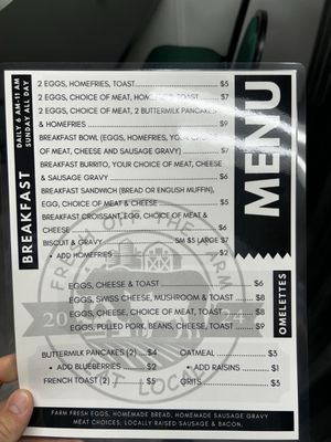 Menu photo 2 Fresh Off The Farm Scio, OH