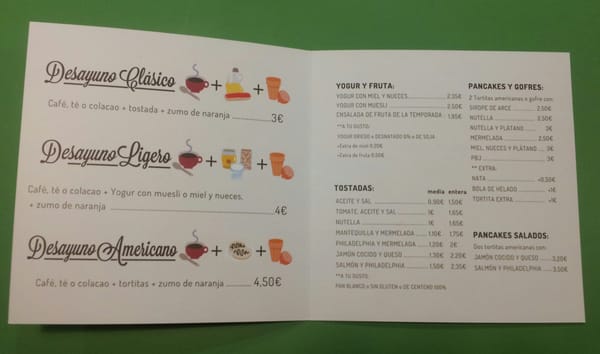 Menu photo 2 Socolá Murcia, MU