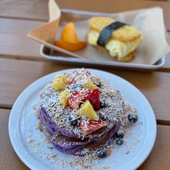 Midtown Spirits - Ube Pancakes and Breakfast Musubi - Bars Near Me - Sacramento, California