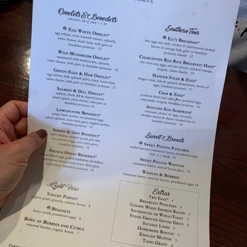 Eli's Table - Breakfast menu - Southern Near Me - Charleston, South Carolina Eli's Table - Breakfast menu - Southern Near Me - Charleston, South Carolina