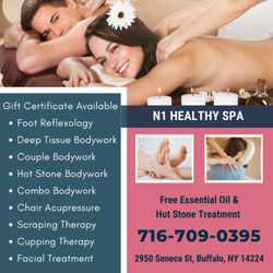 N1 Healthy Spa - Walk-in & Appointment Welcome