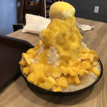 Meet Fresh - Mango snow cone - Desserts Near Me - Plano, Texas