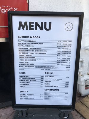 Menu photo 2 Happy Burger Toronto, ON