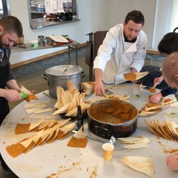 La Cocina School at El Centro de la Raza Latin Cooking Classes - La Cocina School - Tamale time!