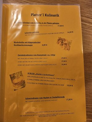 Menu photo 2 Am Platzerl Füssen, BY