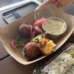 Lobster Hushpuppies Lobster Hushpuppies