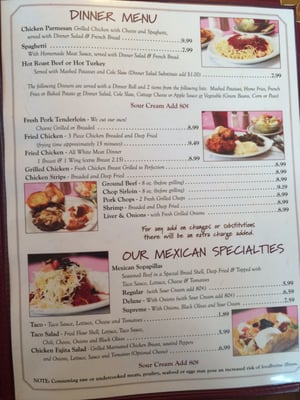 Menu photo 6 Mr Lee's Restaurant Cambridge, OH