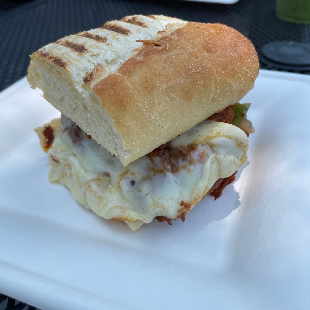 Half chicken Philly Half chicken Philly