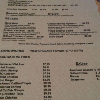 Crawdaddy's Bar and Grill - Page 2 - Cajun/Creole Near Me - El Paso, Texas