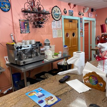 Latin Flavor - a coffee shop with a counter and a coffee machine - Salvadoran Near Me - Plantation, Florida Latin Flavor - a coffee shop with a counter and a coffee machine - Salvadoran Near Me - Plantation, Florida