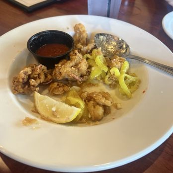 Tavern 265 - Calamari low on calamari high on garlic sauce - Sports Bars Near Me - Westerly, Rhode Island