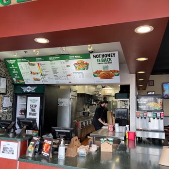 Wingstop - the inside of a fast food restaurant - Chicken Wings Near Me - Niles, Illinois