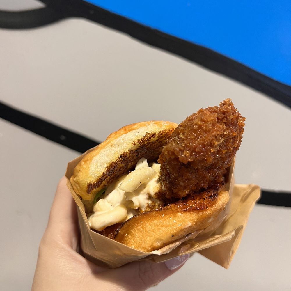 Shootz - Hot Kimchi Butter Katsu Chicken Sandwich - Hawaiian Near Me - Stanton, California Shootz - Hot Kimchi Butter Katsu Chicken Sandwich - Hawaiian Near Me - Stanton, California