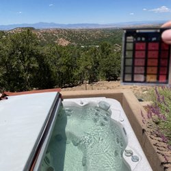 RJ’s Pool and Spa Service - What a great view. Water testing and balancing is very important!!!