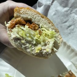 Park Avenue Deli - Small Chicken Salad with bacon, lettuce and pickles