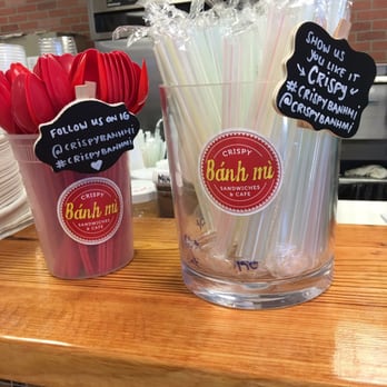 Crispy Banh Mi - Spoons and straws! - Vietnamese Near Me - Charlotte, North Carolina Crispy Banh Mi - Spoons and straws! - Vietnamese Near Me - Charlotte, North Carolina