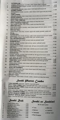 Menu photo 5 Sushi 9 Thai Japanese Restaurant Mobile, AL Menu photo 5 Sushi 9 Thai Japanese Restaurant Mobile, AL