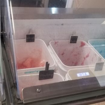 Gina's Hot Dogs & Beef - Many flavors of their Italian ice - Hot Dogs Near Me - Bensenville, Illinois