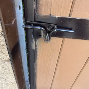 Hannon Fence - Unfinished paint job - Fences & Gates Near Me Hannon Fence - Unfinished paint job - Fences & Gates Near Me