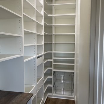 Closet Factory - White pantry with Outlandia countertop. - Interior Design Near Me - hurricane, Utah Closet Factory - White pantry with Outlandia countertop. - Interior Design Near Me - hurricane, Utah