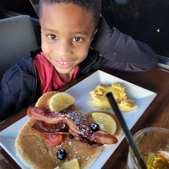 Biscuit - Kids breakfast with pancake, eggs, bacon - Breakfast & Brunch Near Me - Frisco, Texas Biscuit - Kids breakfast with pancake, eggs, bacon - Breakfast & Brunch Near Me - Frisco, Texas