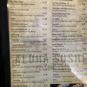 Aloha Sushi - Menu - Sushi Bars Near Me - Folsom, California