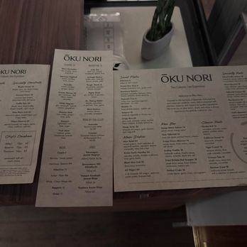 OkuNori - Menus - Asian Fusion Near Me - Redlands, California OkuNori - Menus - Asian Fusion Near Me - Redlands, California