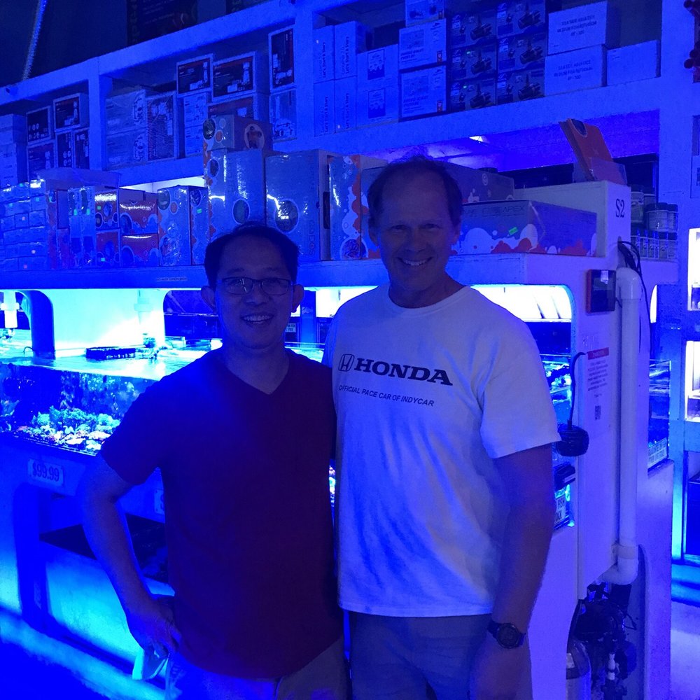 Neptune Aquatics - Curt and the owner - Aquarium Services Near Me - San Jose, California