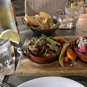 Cha Cha's Latin Kitchen - Ceviche sampler - Mexican Near Me - Irvine, California